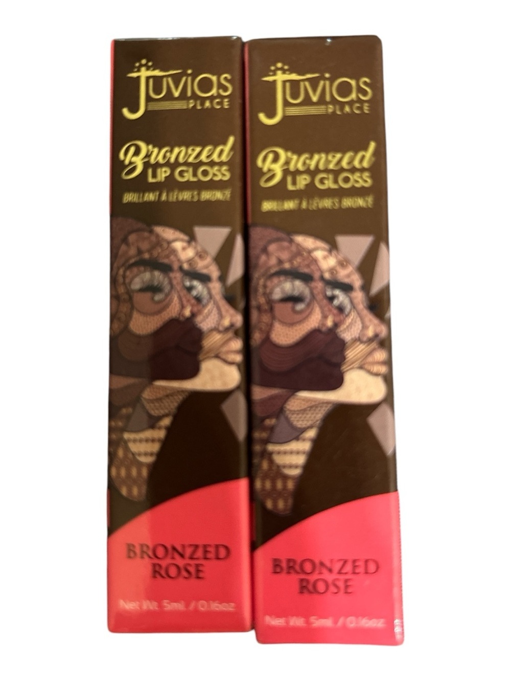 Juvias Place Bronzed Lip Gloss — Bronzed Rose (Pair) (17)